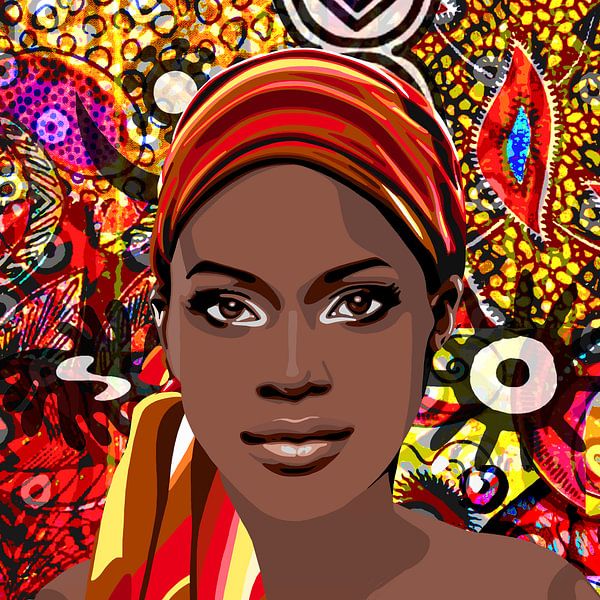 Africain par Jole Art (Annejole Jacobs - de Jongh)