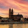 Magdeburg - Panorama Sunset by Frank Herrmann