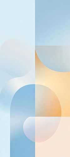 Vloeiende Vormen | Geometrische Vormen en Tinten van Modern Collection