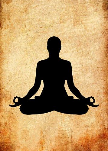 Monnik in meditatie
