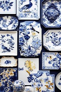 Poésie sur porcelaine