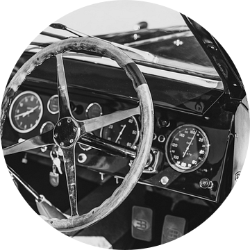 Bugatti Type 57 Berline klassieke auto interieur van Sjoerd van der Wal Fotografie