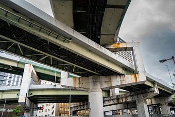 Osaka's concrete maze by The Wandering Piston
