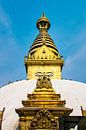 Stupa von Swayambhunath, Kathmandu, Nepal von Rietje Bulthuis Miniaturansicht