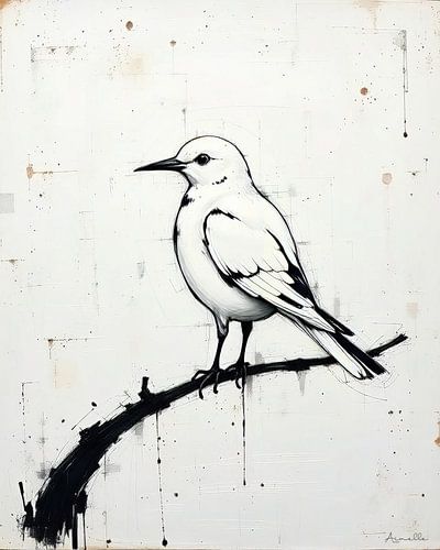 L'oiseau sur Aimelle ML