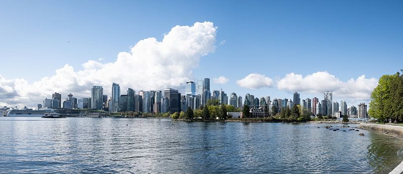 Vancouver skyline van S van Wezep