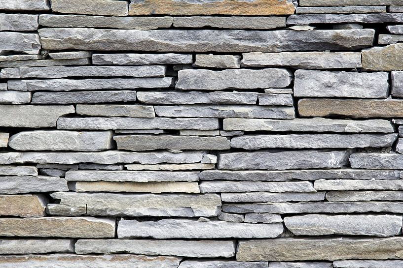 Mit Naturstein verkleidete Wand in Liscannor Irland von Western Exposure