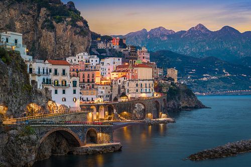 Overnachting in Atrani, Italië