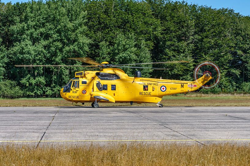 Former Royal Air Force Westland Sea King (SAR). by Jaap van den Berg