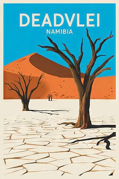 Dode Vlei, Namibië van Poster Art Shop