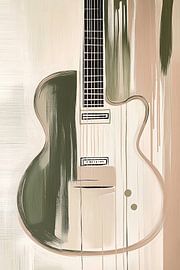 Guitar abstract by Imagine