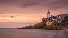 Der Leuchtturm von Urk von Marga Vroom