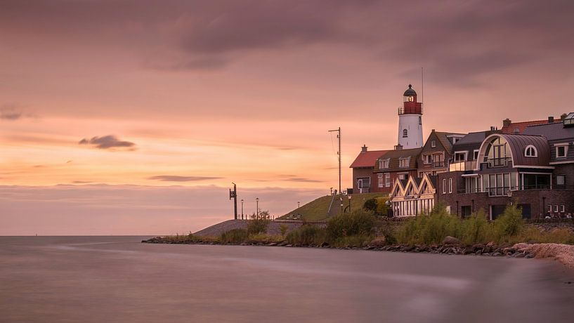 The lighthouse of Urk by Marga Vroom