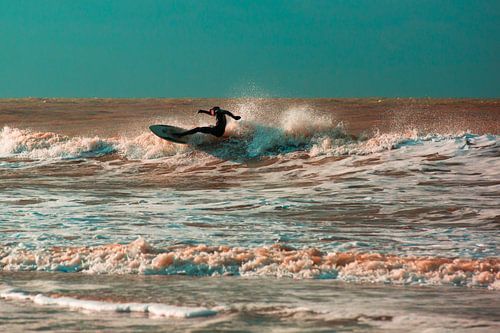 Laatste golf voor de storm in blauw