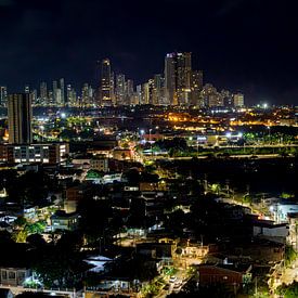 Cartagena bei Nacht von Eric de Kuijper