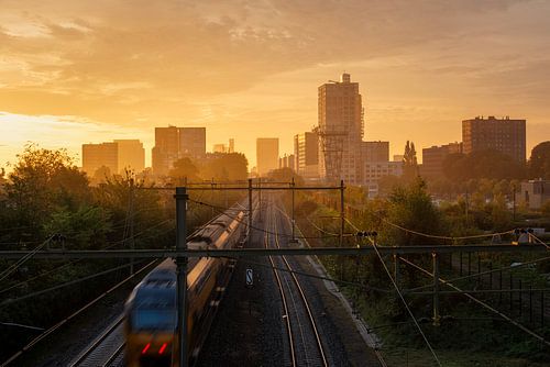 Zonsopkomst Tilburg van Danielle de Graaf