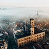 Fürther Rathaus im Nebel von Faszination Fürth
