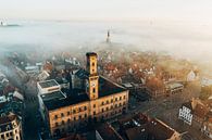 Fürther Rathaus im Nebel von Faszination Fürth Miniaturansicht