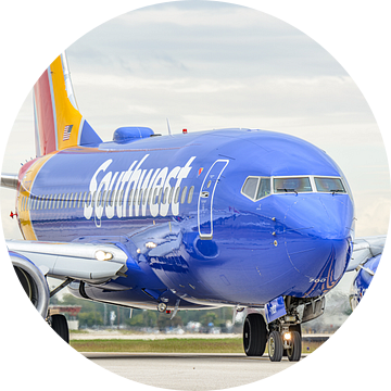 Taxiënde Southwest Airlines Boeing 737-700. van Jaap van den Berg