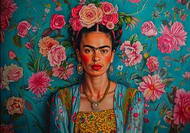 Frida Poster - Frida impression d'art sur Niklas Maximilian