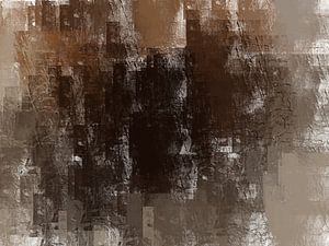 Abstract grunge in bruin beige aarde tinten