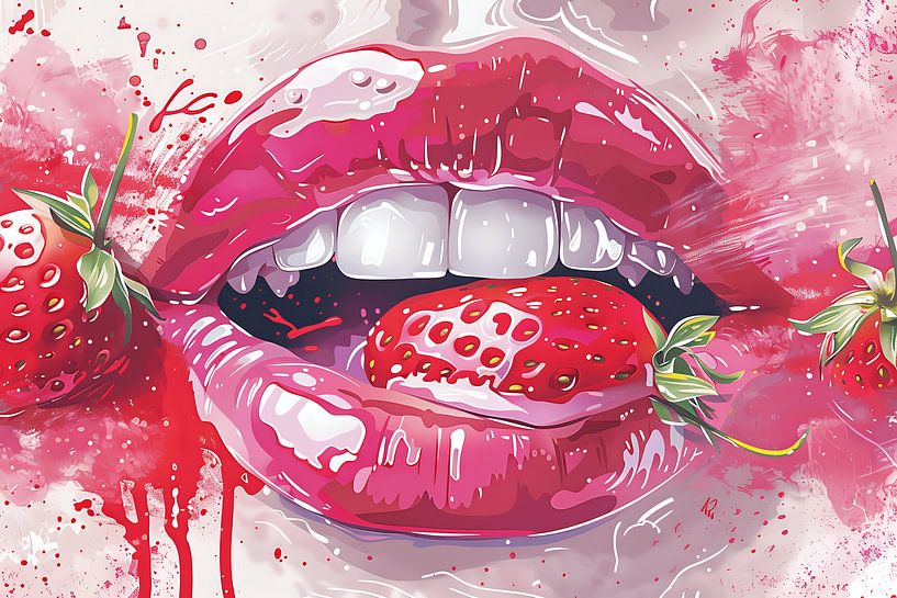 Strawberry Lips by Mutschekiebchen