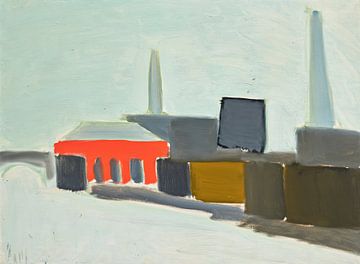 Nicolas de Staël - Quai de Grenelle (1954)