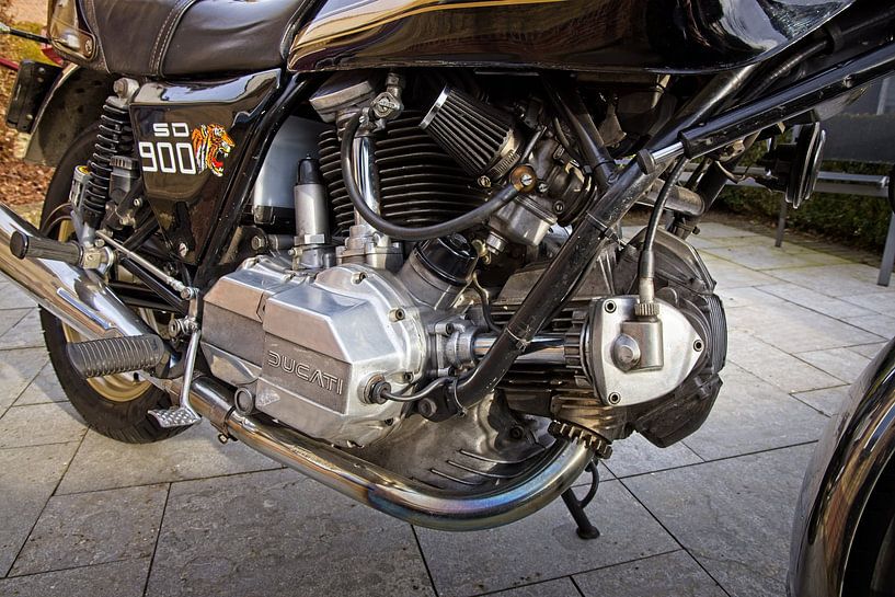 Ducati 900SD Darmah engine block by Rob Boon