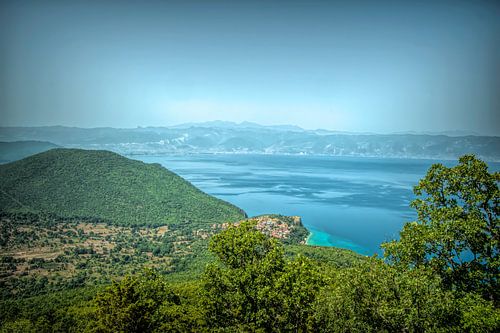 View of Lake Ohrid, Macedonia