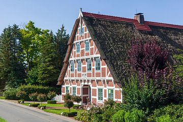 Half-timbered house, Mittelkirchen, Old Country