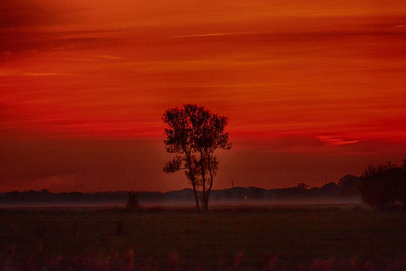 Abend rot im Herbst von FotoGraaG Hanneke