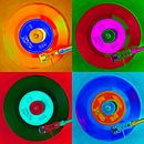 Vinyl Schallplatte PopArt von Frank Kremer Miniaturansicht