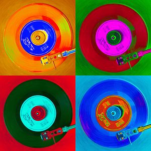 Vinyl Schallplatte PopArt