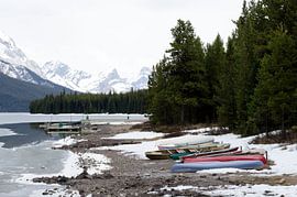 Lakeside boats in Canada by Ohana