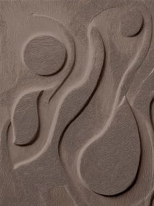 Reliefkunst: Tanz auf mutigem Grund (Flexa-Farbpalette 2025)