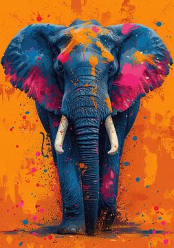 Elephant Africa Poster Print by Niklas Maximilian