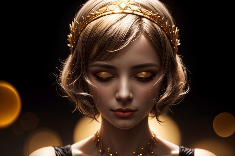 Daisy by Hilde Remerie Photography and digital art
