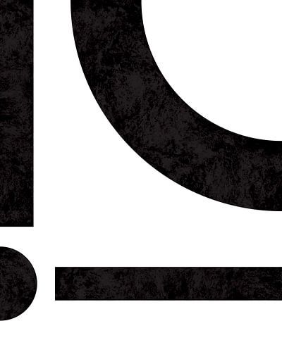 Schwarze abstrakte Formen mit leichter Struktur