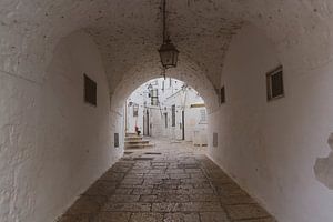 View through Cisternino, Puglia