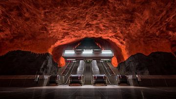 Stockholmer U-Bahn von Remco van Adrichem