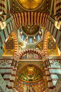 Basiliek Notre Dame de la Garde in Marseille Frankrijk 2 van Anouschka Hendriks