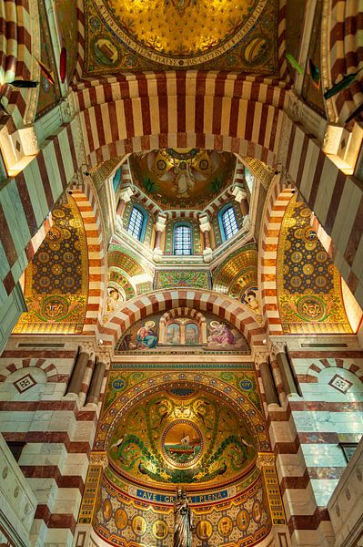 Basilika Notre Dame de la Garde in Marseille Frankreich 2 von Anouschka Hendriks