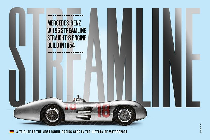 Mercedes W196 Streamline, Tribute von Theodor Decker