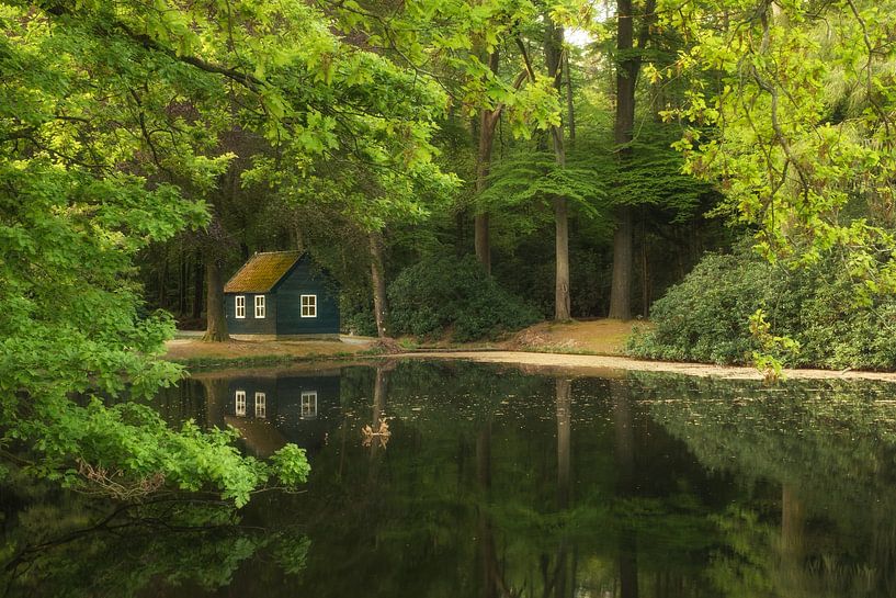 Fishing house at trout pond by Moetwil en van Dijk - Fotografie
