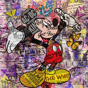 Mickey Mouse sur Rene Ladenius Digital Art