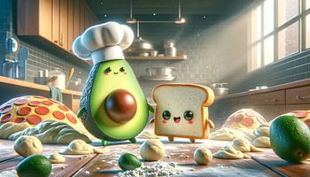 Pizza dream in the dough world