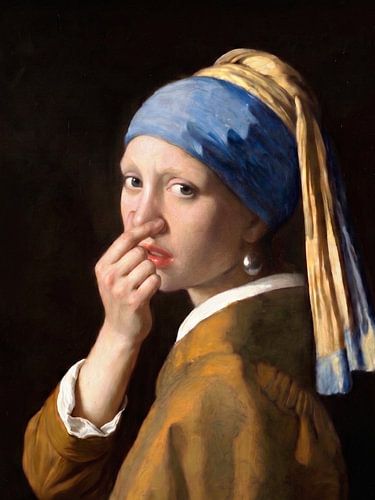 Meisje met de Parel - the Stinky Smelly Edition by Marja van den Hurk