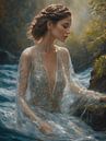 Een jurk gemaakt van water  van Jolique Arte thumbnail