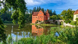 Château de Cervena Lhota rouge en République tchèque sur Jessica Lokker
