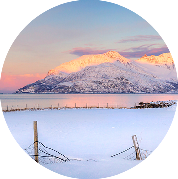 Winterlandschap Noorwegen van Adelheid Smitt